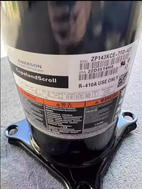 R410A Original Copeland Scroll Compressor VP143KSE-TFP-522 ZP143KCE-TFD-423 for Air Conditioning and Refrigeration Systems