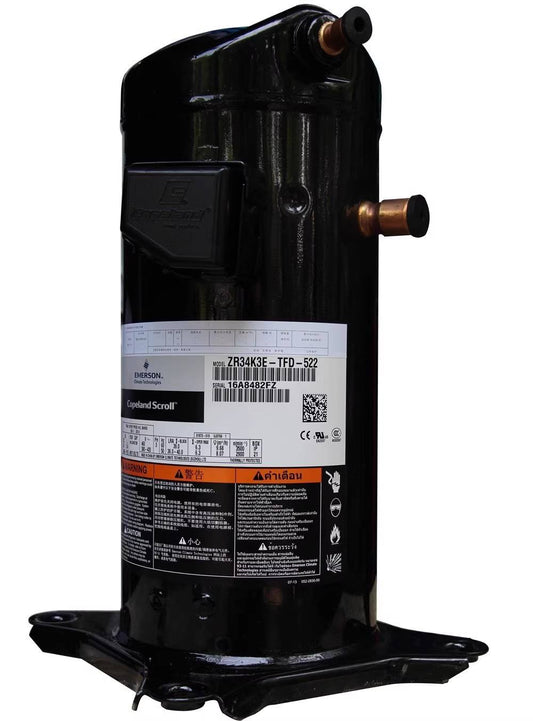Copeland ZPI Series ZPI61KCE-TFD Scroll 62400 BTU/HR 60 Hz 3-460V 410A for Ac