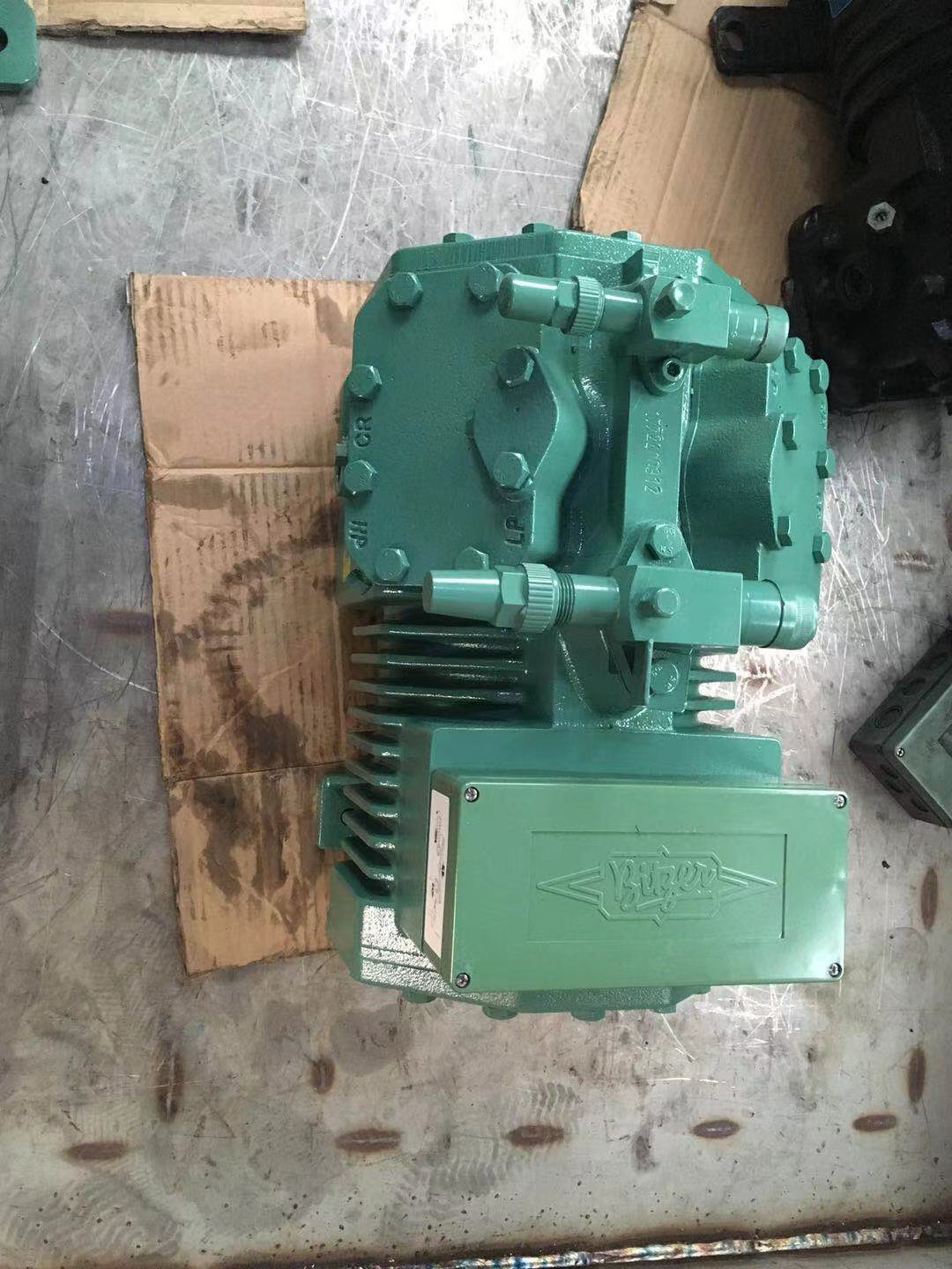 23HP Bitzer 4GE-23Y-40P 6GE-34Y Semi Hermetic Reciprocating Compressor 380-420V-3-50Hz