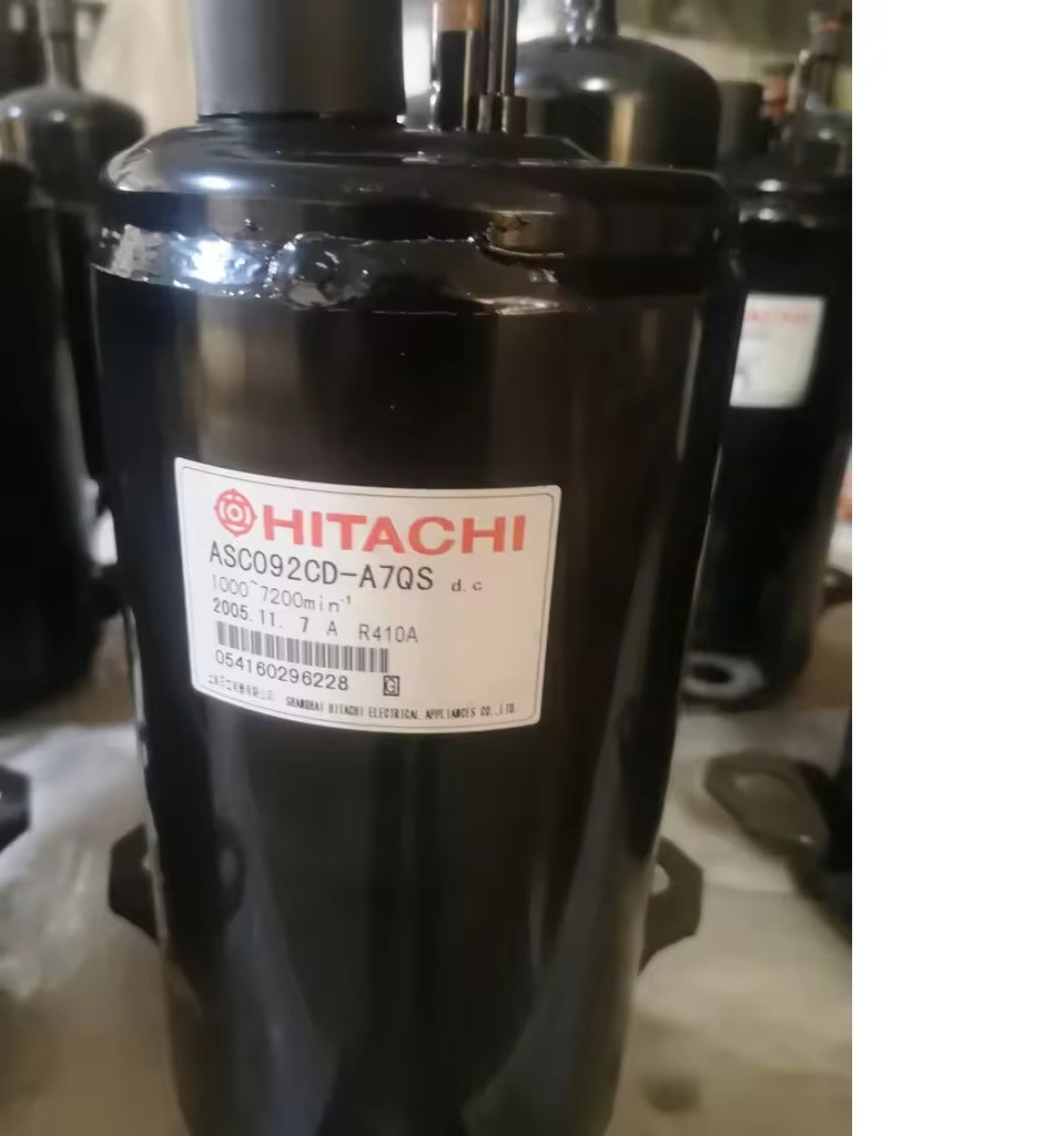Original New Hita-chi ASC092CD-A7QS R410A Refrigerant DC Inverter Rotary Compressor for Air Conditioning and Refrigeration