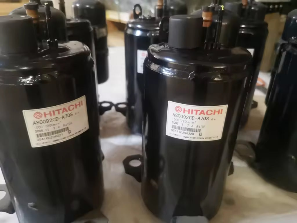 Original New Hita-chi ASC092CD-A7QS R410A Refrigerant DC Inverter Rotary Compressor for Air Conditioning and Refrigeration