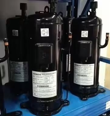 Original 2HP Hita-chi E605DH-59D2Y R410A Refrigerant Inverter Scroll Compressor for Air Conditioning Refrigeration and Heat Pump