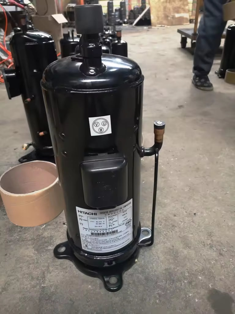 Original High-Quality Hita-chi E705DHD-72D2 R410A DC Inverter Scroll Compressor for Air Conditioning and Refrigeration