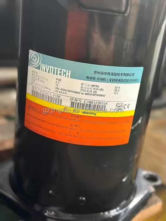 2025 Original Hot Sale 15HP Invotech YW400C1-V100 YW400C1-100 Scroll Compressor for Air Conditioning and Heat Pump