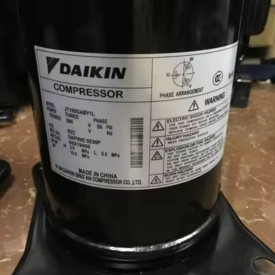 Original Best-Selling Dai-kin 4HP JT125GABY1L JT125BCBY1L R22 Scroll Compressor for Air Conditioning and Refrigeration
