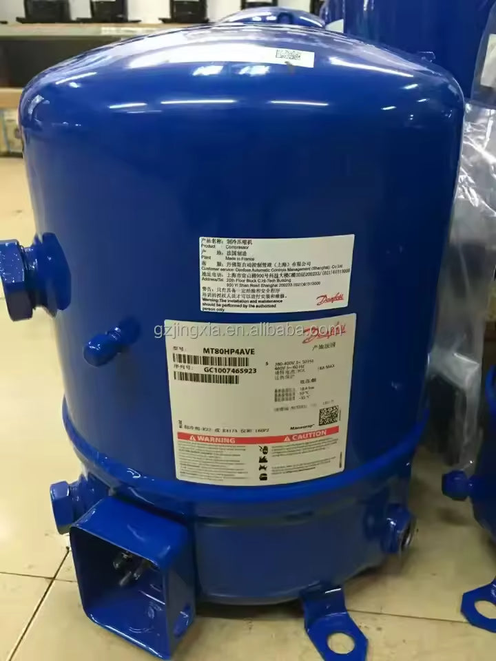 Originarl New Danfos s Hermetic Compressor MT28JE4AVE MT28JE4AVE MTZ28JE4AVE MT32JF4DVE Piston Compressor for air Conditioning