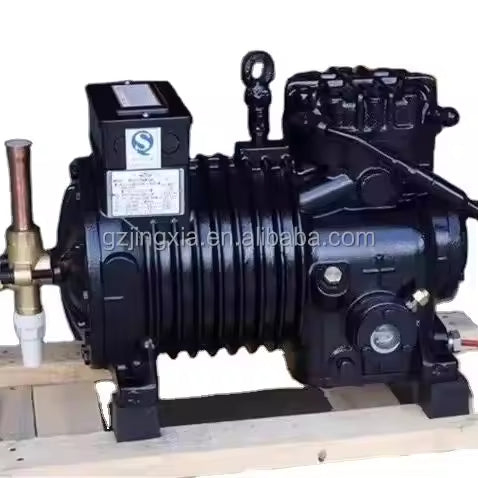 Copeland D4SL-150X D4SA-200X D4SH-250X Semi-Hermetic 4-cylinder Low Temperature Compressor