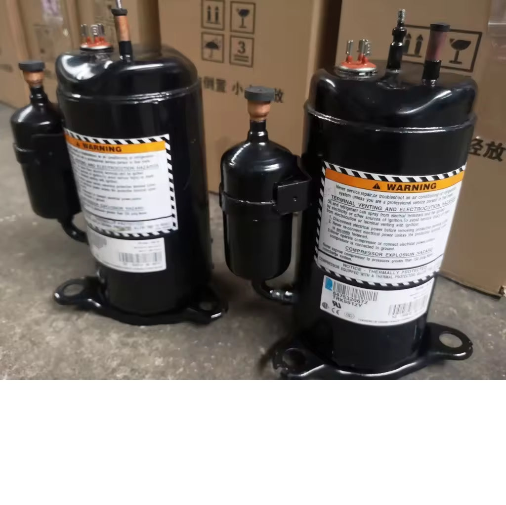 Original Tecumseh TRH88XA4-K 3PH 200V Rotary Compressor for Air Conditioning and Cold Storage Applications