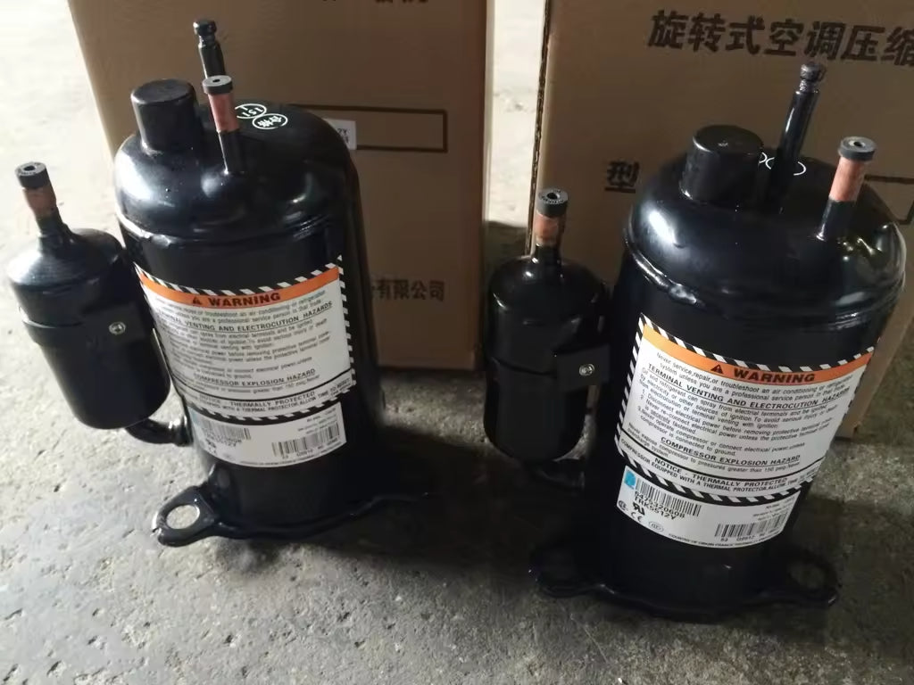 Original Tecumseh TRH88XA4-K 3PH 200V Rotary Compressor for Air Conditioning and Cold Storage Applications