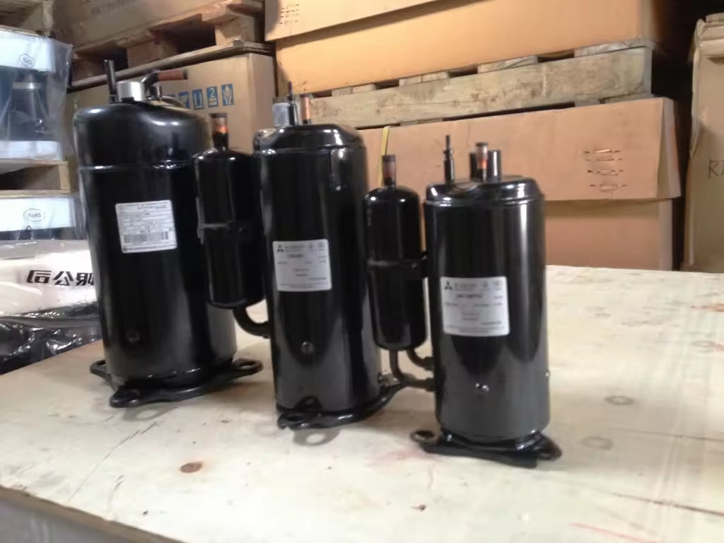 New Low-Noise Mitsubishi TS35NGBC 3.5HP 200V R134a Refrigerant Scroll Compressor for Air Conditioning and Refrigeration