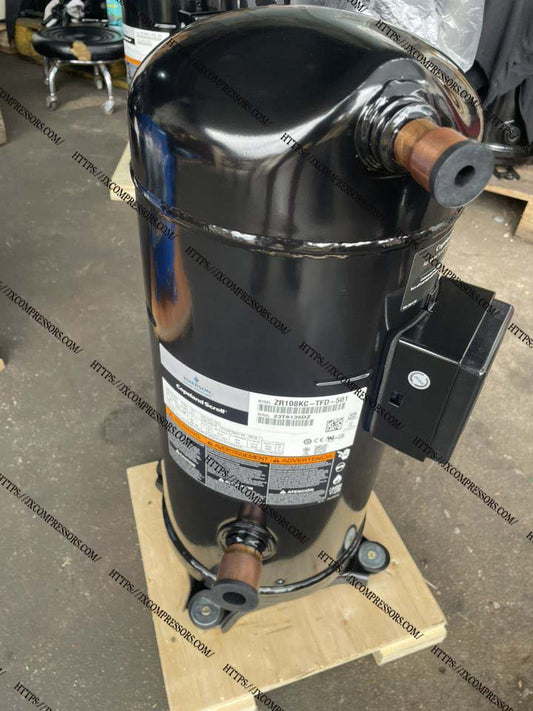 Copeland ZF25KQE-TFD-551 8HP Low Temperature Refrigeration Scroll Compressor - JX Refrigeration Equipment