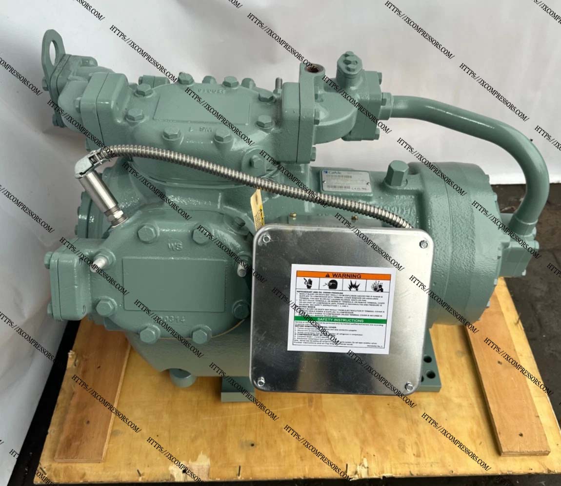 Carlyle/Carrier 06CC675F200 Semi-Hermetic Piston Compressor - JX Refrigeration Equipment