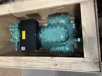 Bitzer 6F-40.2-40P 6-Cylinder Semi-Hermetic Compressor 151.6–183 m³/h | 40 HP Industrial Refrigeration Unit - JX Refrigeration Equipment