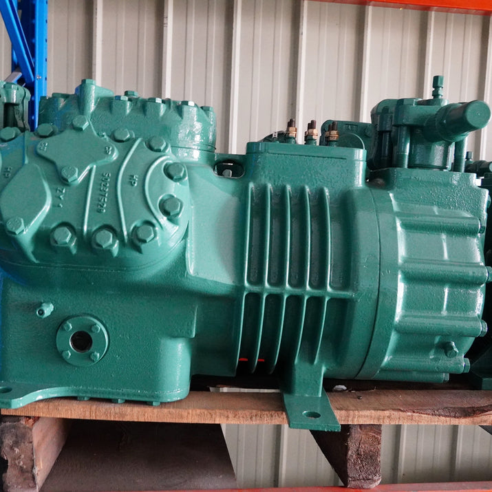 High-Capacity Semi-Hermetic Industrial Compressor 380-420V PW-3-50Hz Powerful 4-Cylinder Factory Refrigeration Unit for Cold Storage Systems - JX Refrigeration Equipment