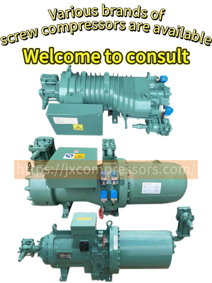 Factory Direct Sales Durable Bitzer HSN7461-70-40P Semi-Hermetic Screw Compressor | 75 kW, 220–266 m³/h, 380–415V | For Cold Rooms & Refrigeration Systems