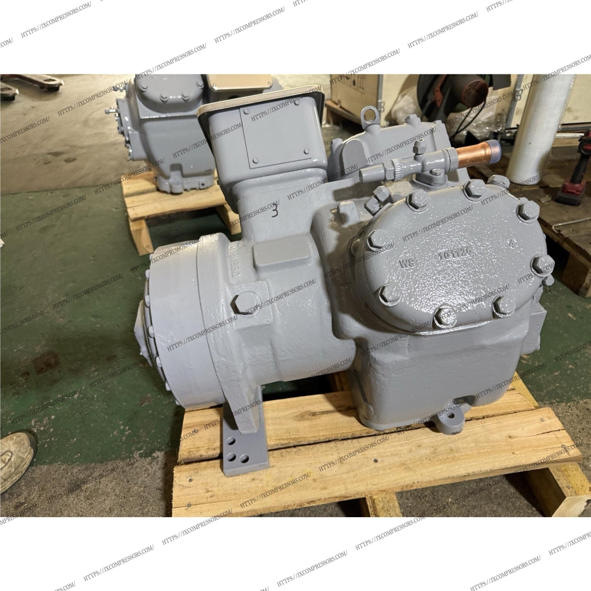 Carrier Carlyle 06DR820 6.5HP Semi-Hermetic Compressor - JX Refrigeration Equipment