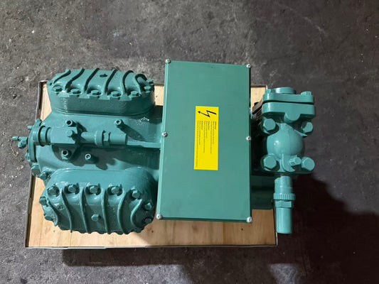 High-Capacity Semi-Hermetic Industrial Compressor 380-420V PW-3-50Hz Powerful 4-Cylinder Factory Refrigeration Unit for Cold Storage Systems - JX Refrigeration Equipment