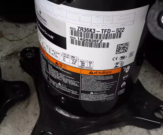 Hot Sale Original ZR36KC-PFJ-522 and ZR36KC-TFD-522 Compressors Copeland 3HP Air Heat Pump Air Conditioner Parts