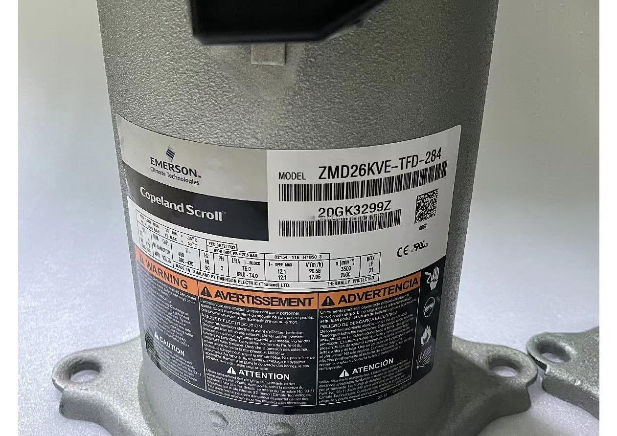 Best Price for Copeland ZMD26KVE-TFD-284 Compressor Optimized for Refrigerator & Freezer Applications