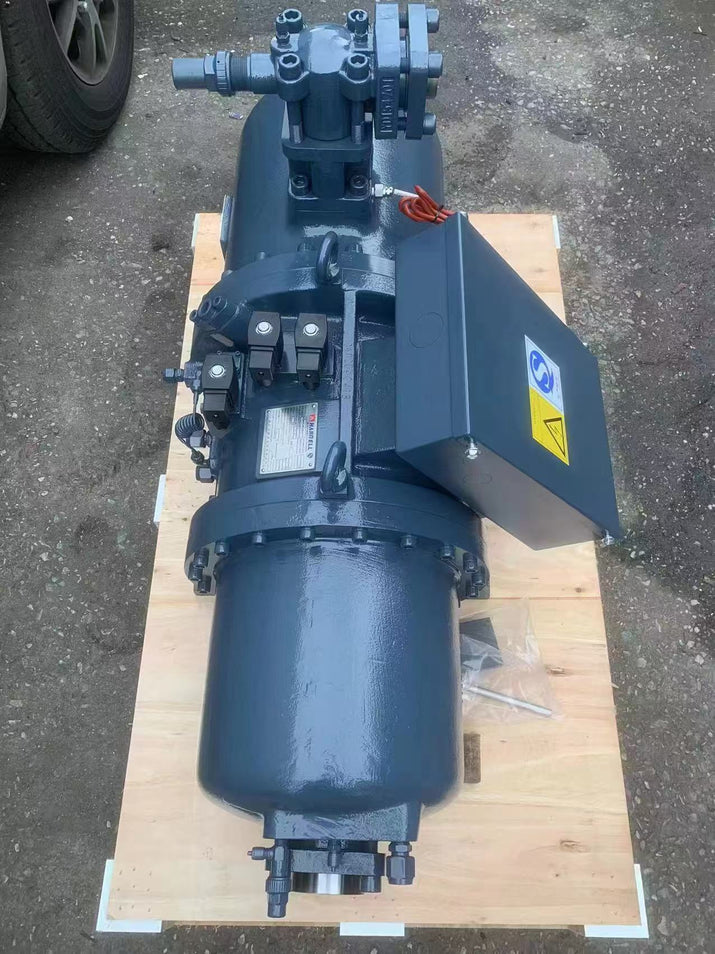 Refurbished original Hanbell machine 80 HP 90 HP Hanbell Semi-Hermetic Screw Compressor RC-2-260B-H RC-2-300B-W RC-2-370B-W - JX Refrigeration Equipment
