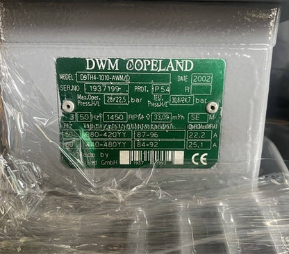 10HP D9TH4-1010-AWMD Two-stage Semi-Hermetic Piston Refrigeration Copeland Compressor for Cool Room - JX Refrigeration Equipment