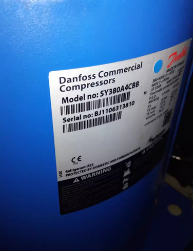 High-Quality New Danfoss SZ Series 30HP Scroll Hermetic Compressor 30HP SZ380A4CBB SZ380A4CBA SZ380A4CBC SZ380A4CBI SZ380A4CBE SZ380A4CAI - JX Refrigeration Equipment