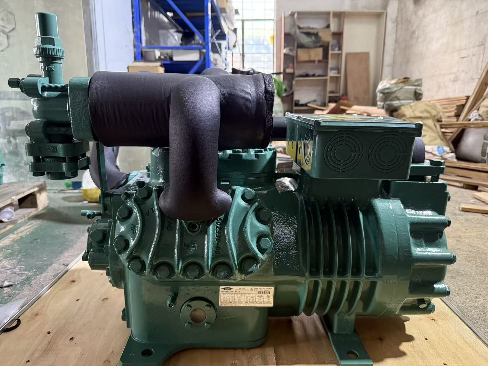 Bitzer Compressors S4G-12.2Y S6F-30.2-40P S6F-30.2Y-40P S6H-20.2Y-40P Semi-hermetic Two-stage - JX Refrigeration Equipment
