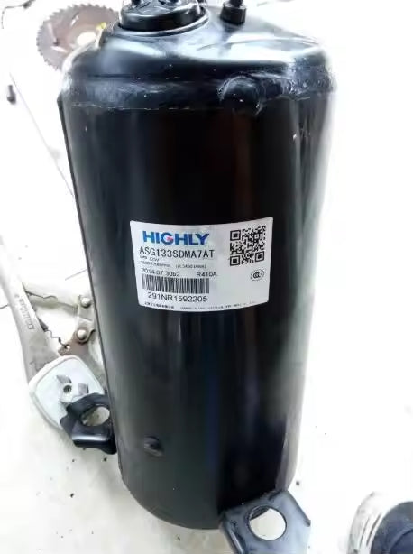 Original High-Quality High-ly ASG133CDNB7AT R410A Refrigerant 125V Rotary Compressor for Air Conditioning and Refrigeration
