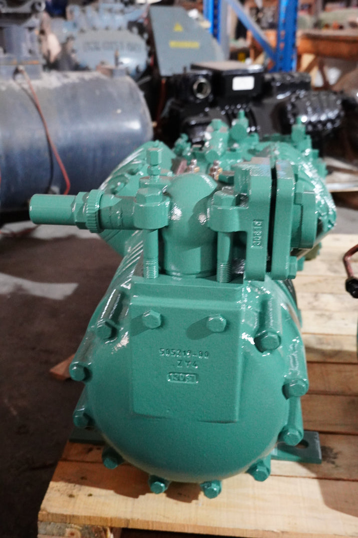 High-Capacity Semi-Hermetic Industrial Compressor 380-420V PW-3-50Hz Powerful 4-Cylinder Factory Refrigeration Unit for Cold Storage Systems - JX Refrigeration Equipment