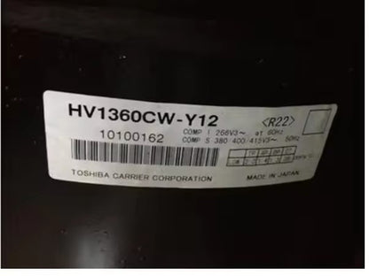 Original New HV1360CW-Y12 R410A 220-240V/50Hz DC Inverter Scroll Compressor for Air Conditioning Refrigeration - JX Refrigeration Equipment