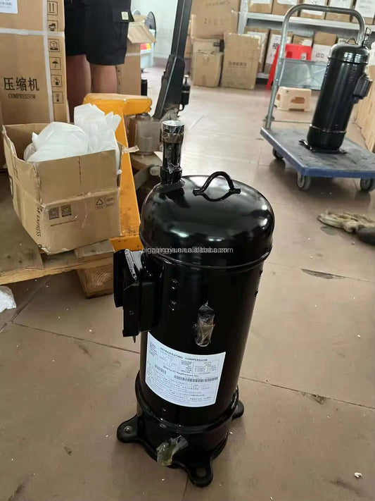High Quality R410A 7.3KW 8HP Constant Frequency Air Conditioning Compressor E855DH-80A2 E855DH-80D2Y Parallel Scroll Compressor