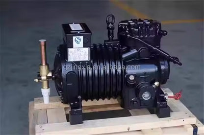 Copeland D4SL-150X D4SA-200X D4SH-250X Semi-Hermetic 4-cylinder Low Temperature Compressor - JX Refrigeration Equipment