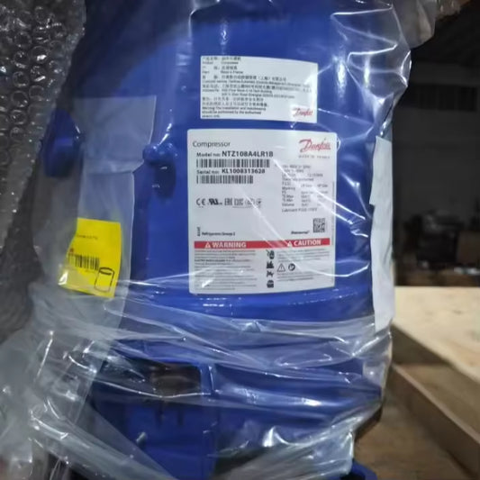 Original High-Quality New Danfoss NTZ108A4LR1B 4HP R404A 380-415V 400/3/50 460/3/60 3-Phase LT Hermetic Reciprocating Compressor - JX Refrigeration Equipment
