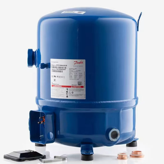 Danfoss Original Hermetic Reciprocating R404A, R452A, R507 400/3/50 460/3/60 Suitable for low-temperature refrigeration - JX Refrigeration Equipment