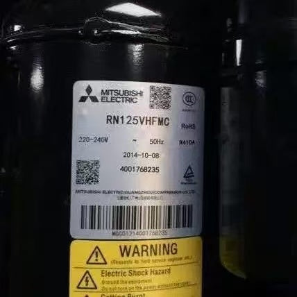 High-Quality Mitsubishi RN-Series RN125VHSMT Rotary Compressor | 800W 220–240V, 3,050W Cooling Capacity for Air Conditioners & Refrigeration Units - JX Refrigeration Equipment
