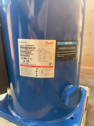 Danfoss New 9HP Performer Refrigeration R407C R9TR 380-415/3/50 460/3/60 SZ110S4VC Scroll Compressor for Air Conditioner - JX Refrigeration Equipment