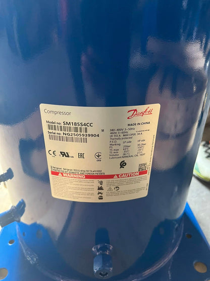 High-quality SM185 series Danfoss SM185S4CC SM185S4CA SM185S4RC SM185S4VA 15HP Scroll Compressor R22 Hermetic Compressor - JX Refrigeration Equipment