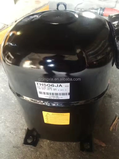 Original TH506JA R22 200V/3PH 50Hz/60Hz Piston Compressor for Industrial and Commercial Refrigeration - JX Refrigeration Equipment