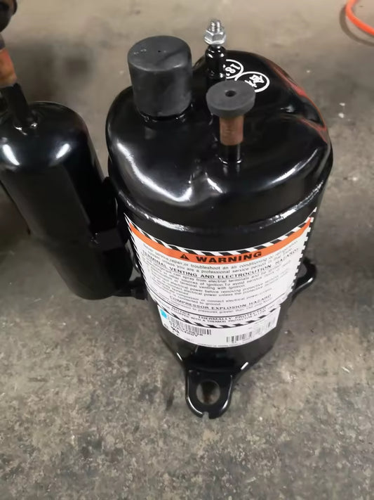 Original Tecumseh TRH88XA4-K 3PH 200V Rotary Compressor for Air Conditioning and Cold Storage Applications