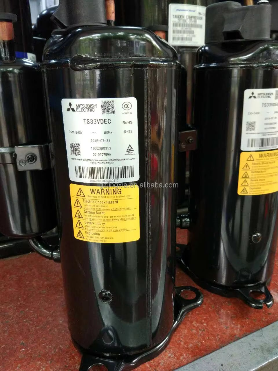 High-Quality NN40VAAMT Rotary Compressor | 2700W 220–240V 1-Phase, 10,200W Cooling Capacity for Commercial Refrigeration - JX Refrigeration Equipment