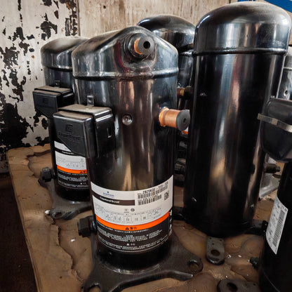 High-performance ZB29KQ-TFD scroll compressor 46200 BTU, 10.7 EER, 60Hz 460V and 37000 BTU 50Hz for R22 high-temperature air conditioning systems. - JX Refrigeration Equipment
