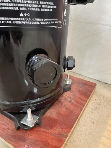 High-performance ZF18KQE-TFD scroll compressor for low and medium-low refrigeration 14950 to 45400 BTU, 3-460V, compatible with R22 R404A R407C R507. - JX Refrigeration Equipment