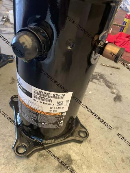 R410A Refrigerant ZP83KCE-TFD-420 ZP83KCE-TFD-522 Compressor 7HP Emerson Copeland Scroll Air Conditioner Compressor - JX Refrigeration Equipment