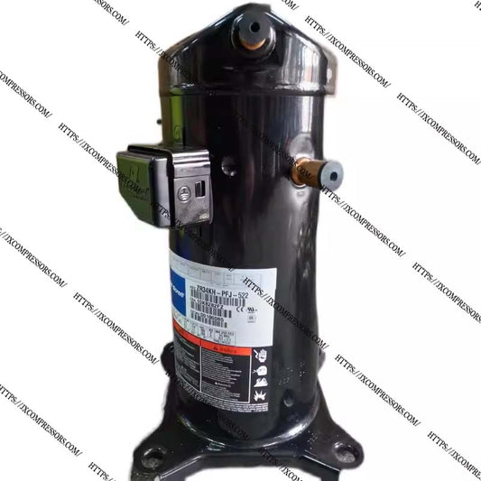 3HP R-22 60 Hz 1 - Phase 265 V Copeland Scroll Refrigeration Compressor ZR34K3-PFJ-522 for Air Conditioning and Industrial Cooling - JX Refrigeration Equipment