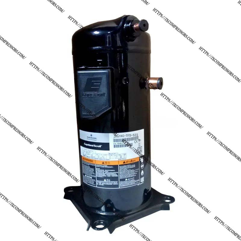 4HP Hermetic Compressors R407C 380V Emerson ZR47KC-TFD-522 R47KC-PFJ-522 ZR47KCE-TFD-522 Scroll Compressor for Ac - JX Refrigeration Equipment