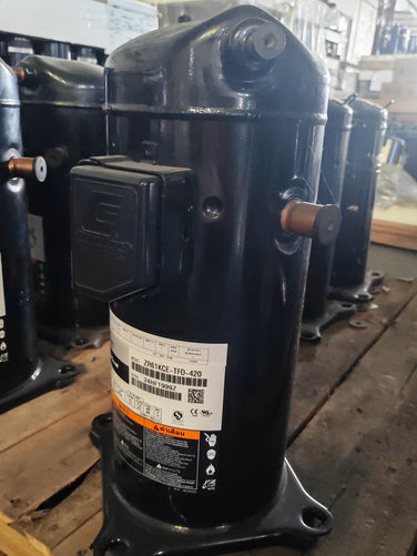 copeland ZR61KCE-TFD-522 POE oil HCFC R-22 60Hz 3 - Phase 460 V scroll compressor for AC - JX Refrigeration Equipment