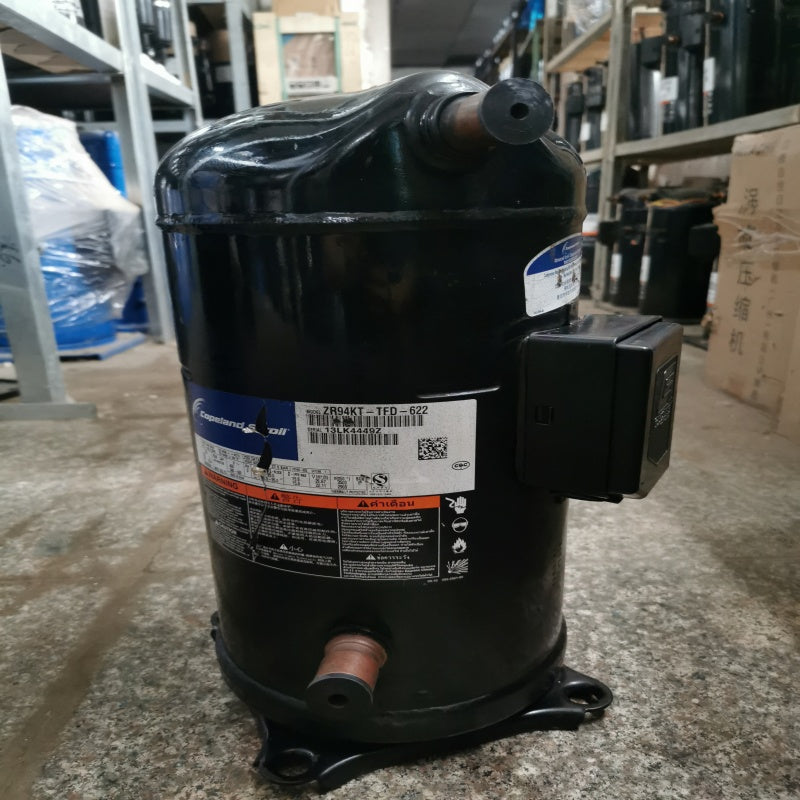 8HP Copeland Scroll Compressor ZR94KT-TFD 380/420 V Available with Variable Frequency Drives - JX Refrigeration Equipment