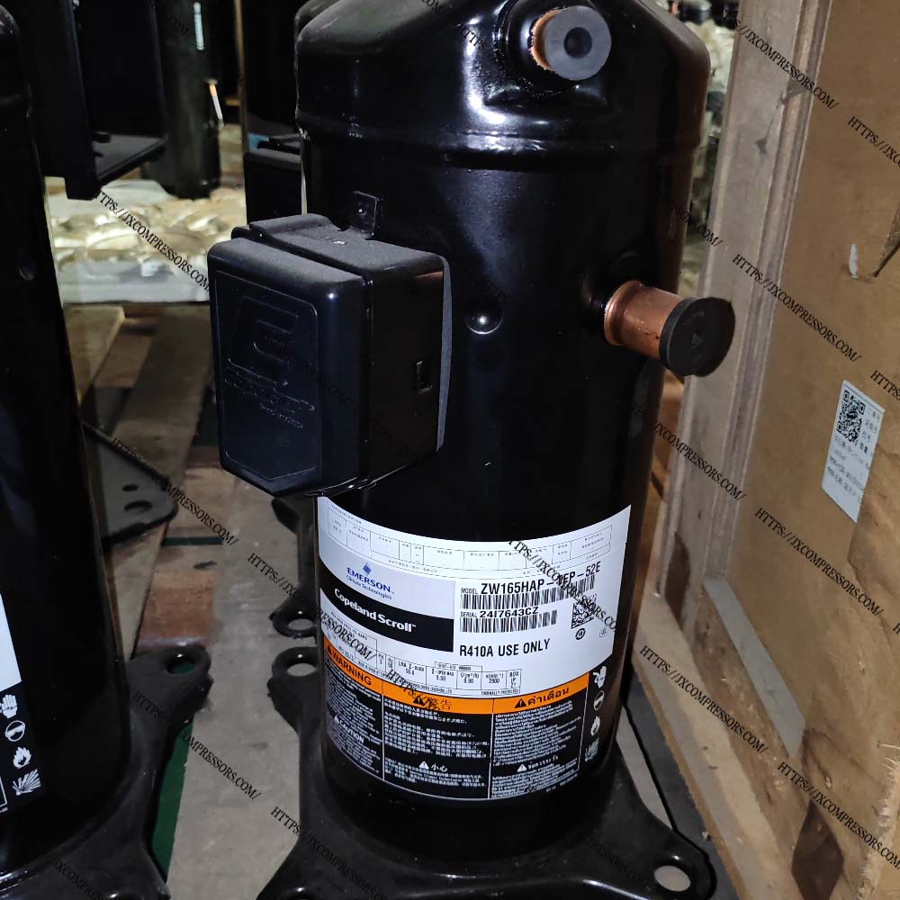 Factory Direct Sale High Quality Copeland Heat Pump Compressor ZW165HAP-TFP-52E R410A 6HP compressors - JX Refrigeration Equipment