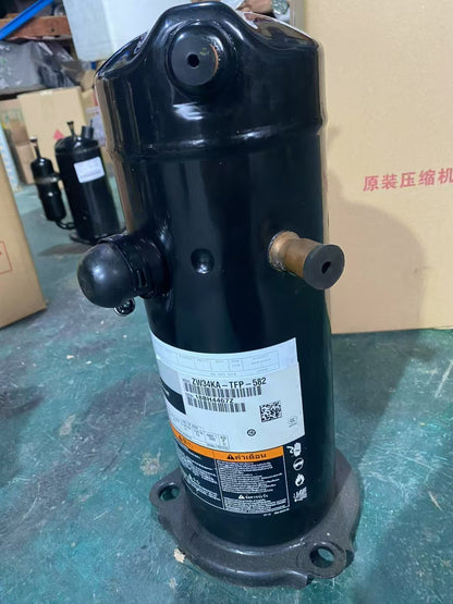 High-efficiency ZW30KSE-PFS scroll compressor 33400 BTU 13.3 EER 50Hz 220V for R407C air conditioning and heat pump systems Ideal for residential HVAC. - JX Refrigeration Equipment